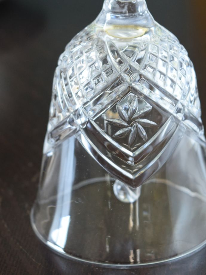 アンティークガラスのベル