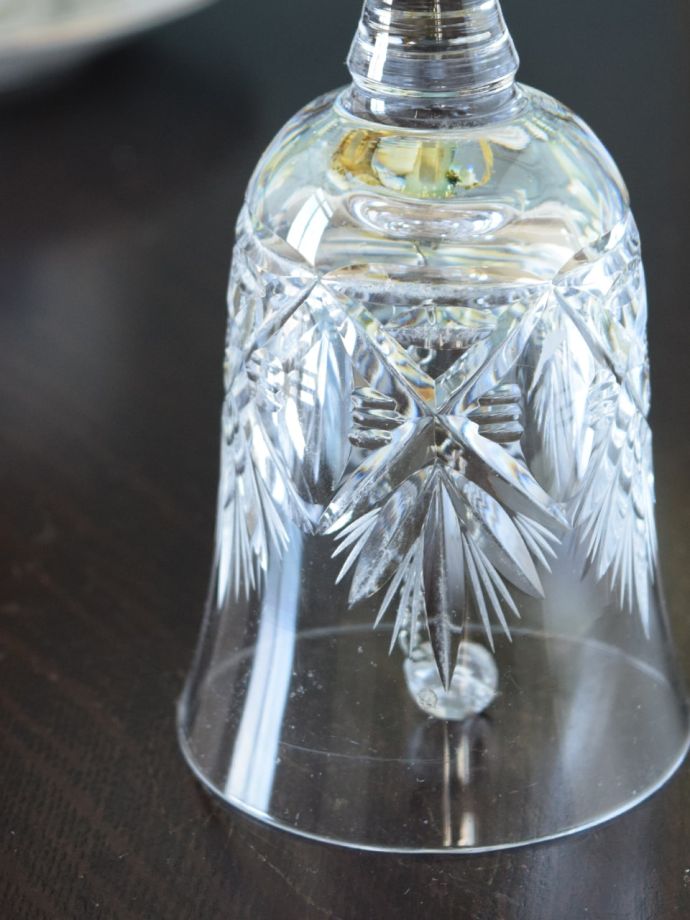 アンティークガラスのベル