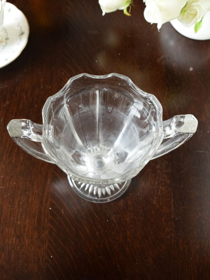 たっぷり入るガラスの器