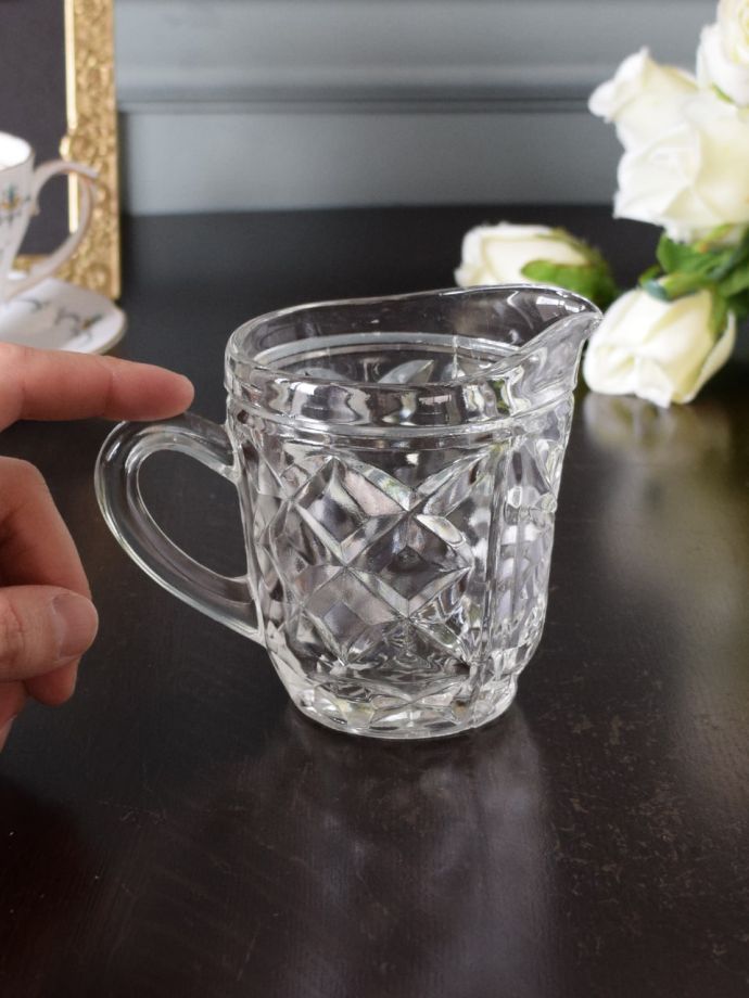 アンティークのガラス食器