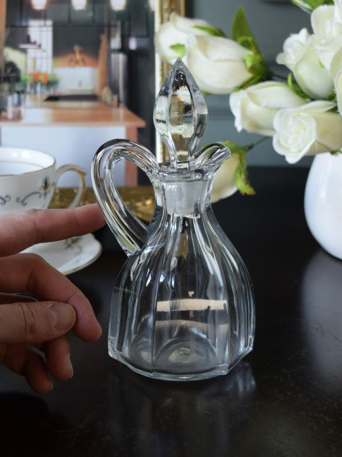 アンティークのガラス食器