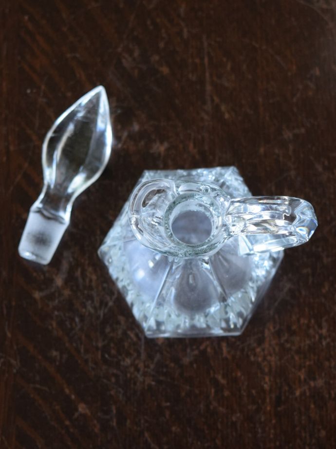 アンティークのガラス雑貨