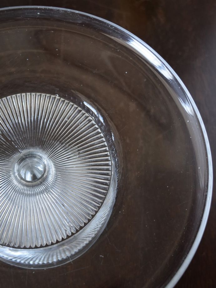 アンティークガラスの雑貨、ケーキスタンド