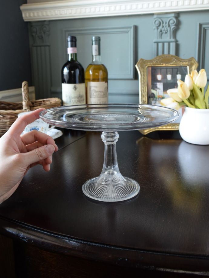 アンティークのガラス食器