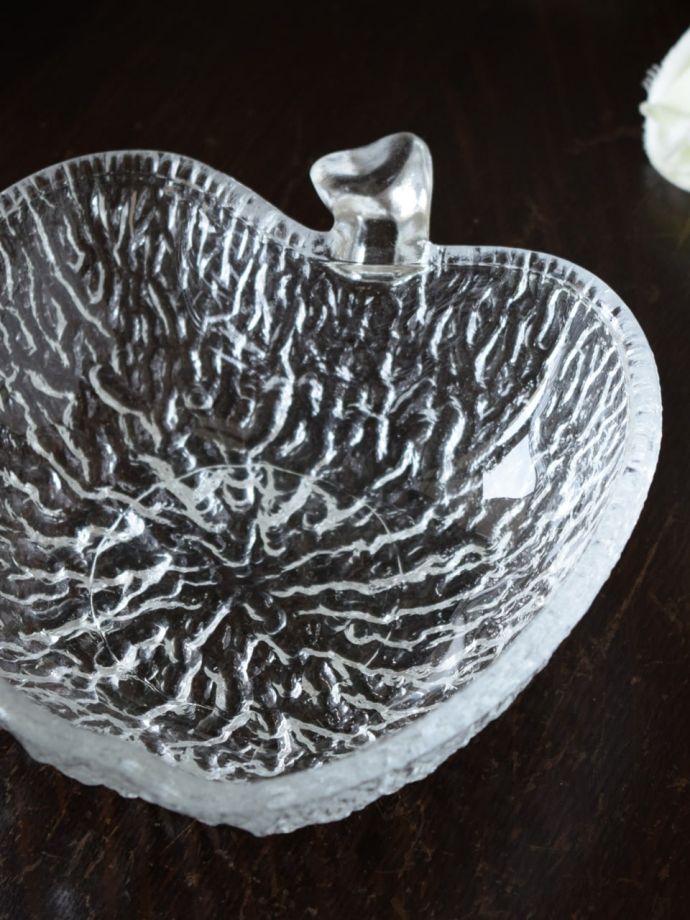 アンティークガラスの器