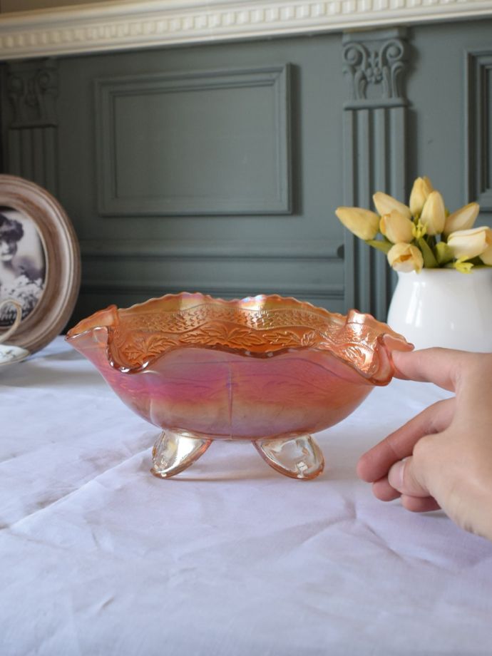 アンティークのガラス食器