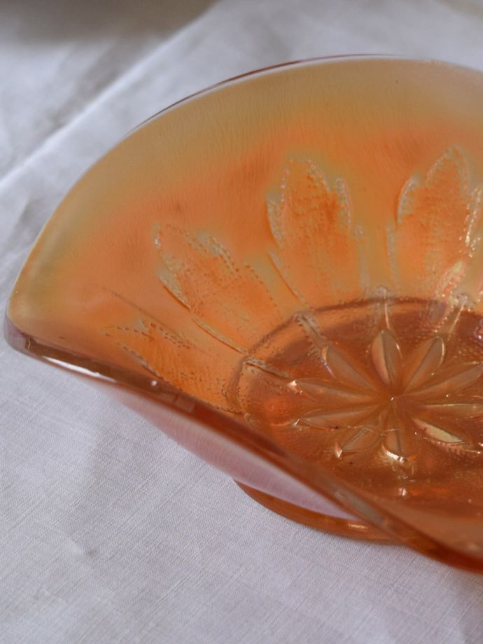 アンティークガラスの器