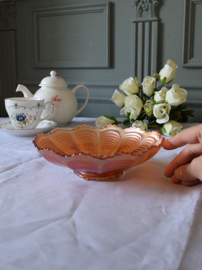 アンティークのガラス食器