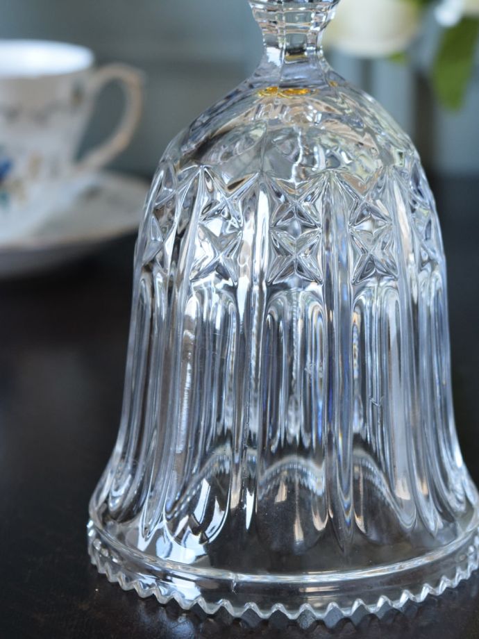 アンティークガラスのベル