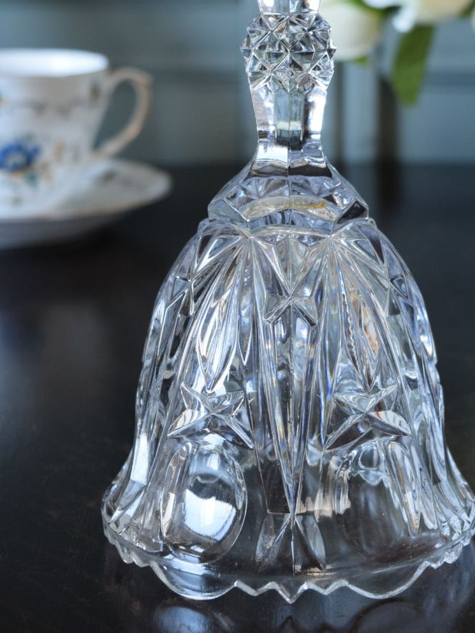 アンティークガラスのベル