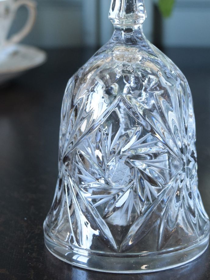 アンティークガラスのベル