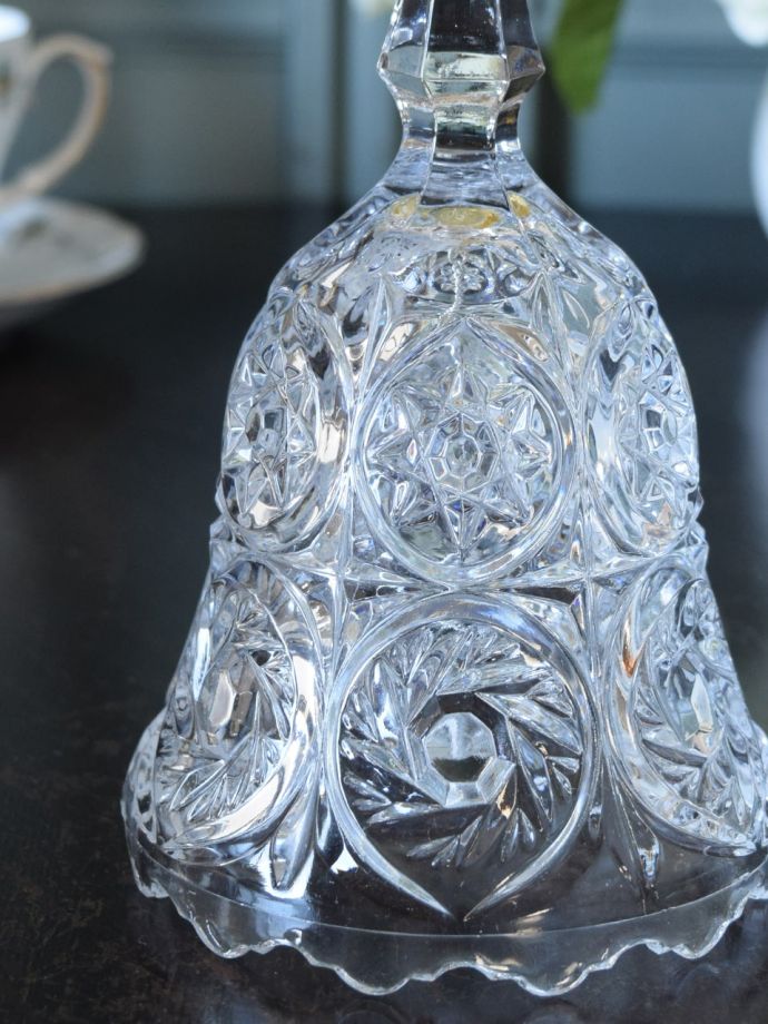 アンティークガラスのベル