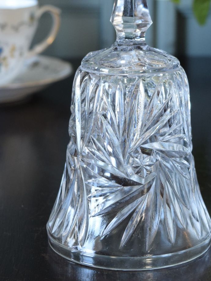アンティークガラスのベル
