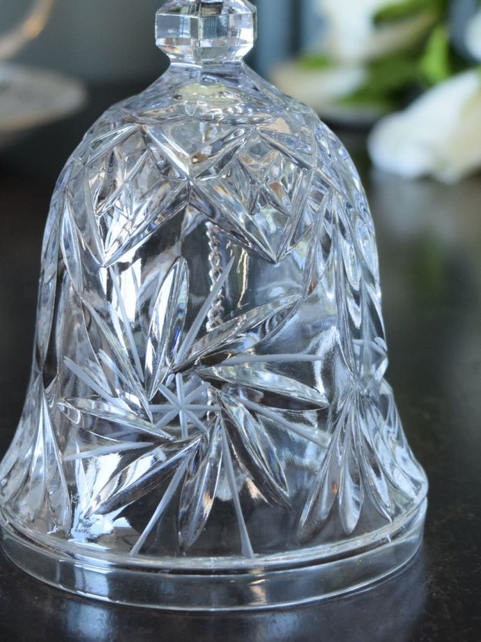 アンティークガラスのベル