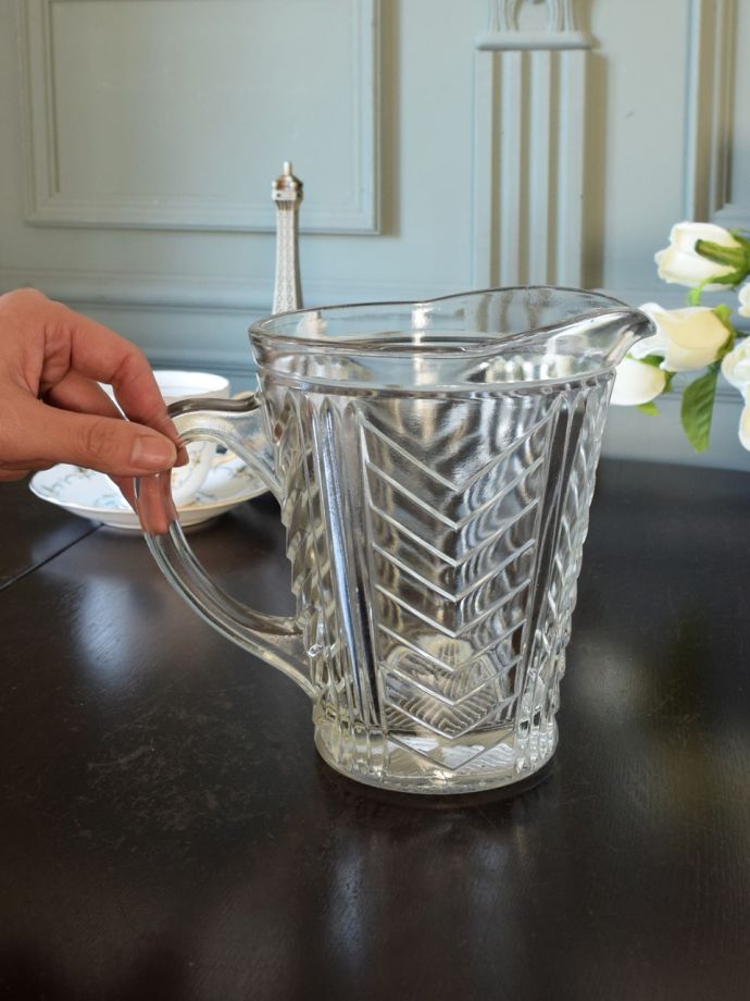 アンティークのガラス食器