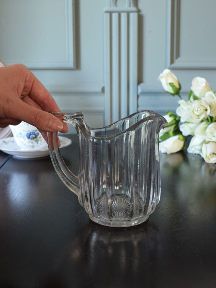 アンティークのガラス食器