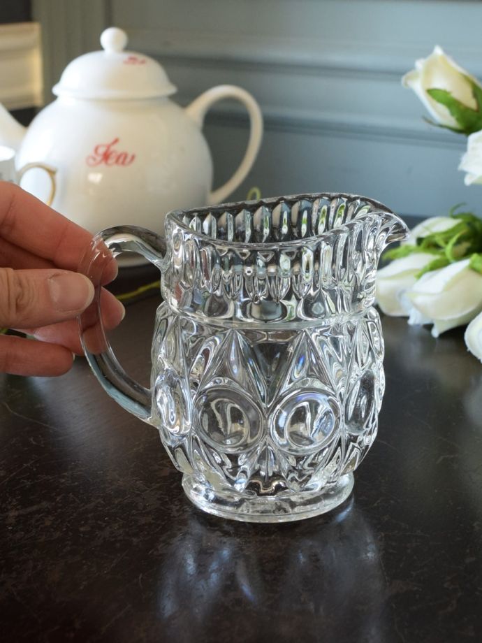 アンティークのガラス食器