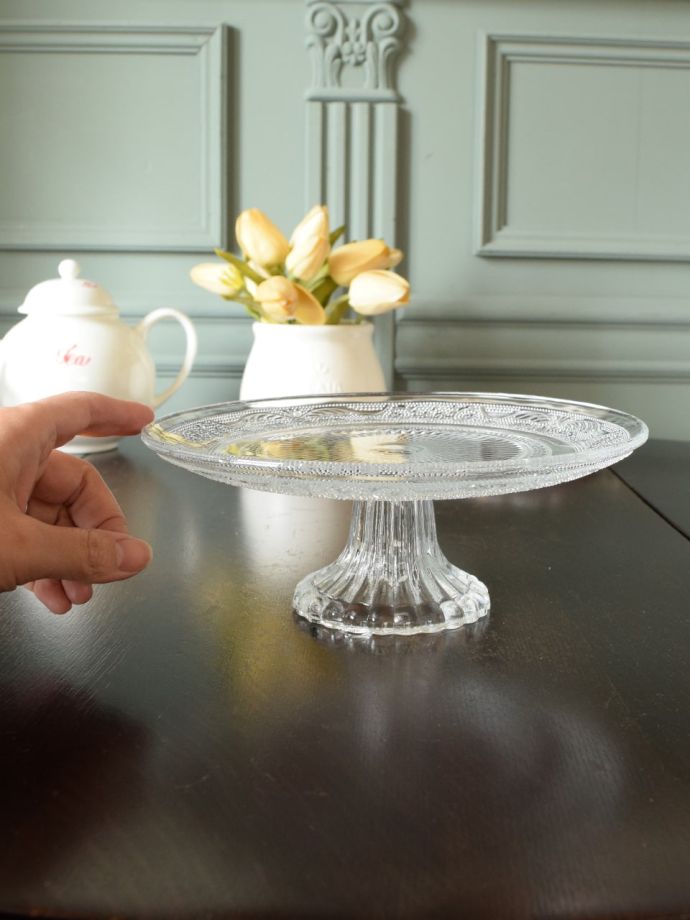 アンティークのガラス食器