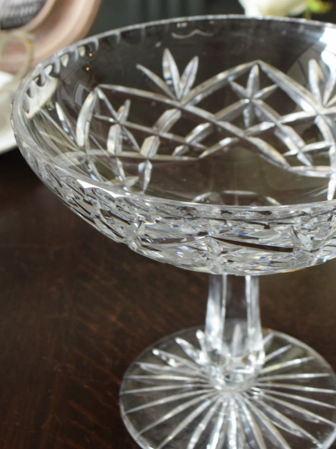 アンティークガラスの器