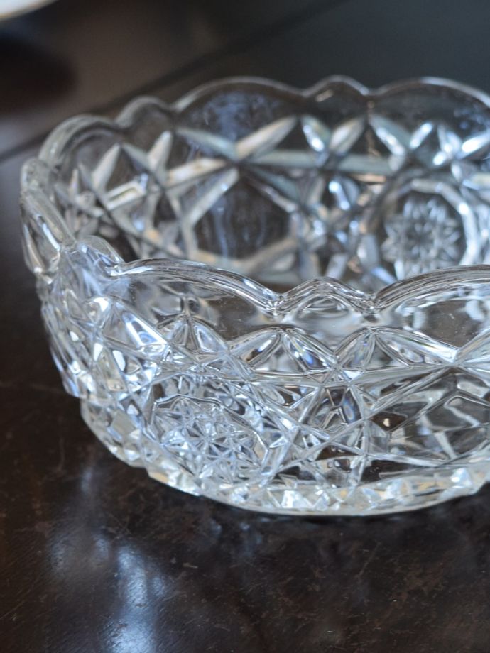 アンティークガラスの食器