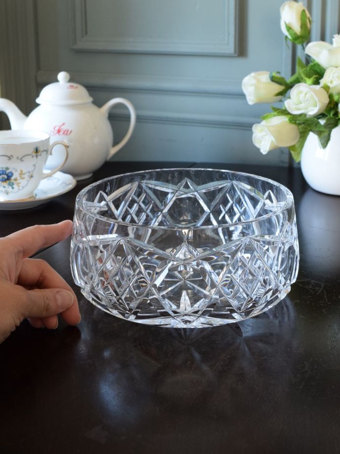 アンティークのガラス食器