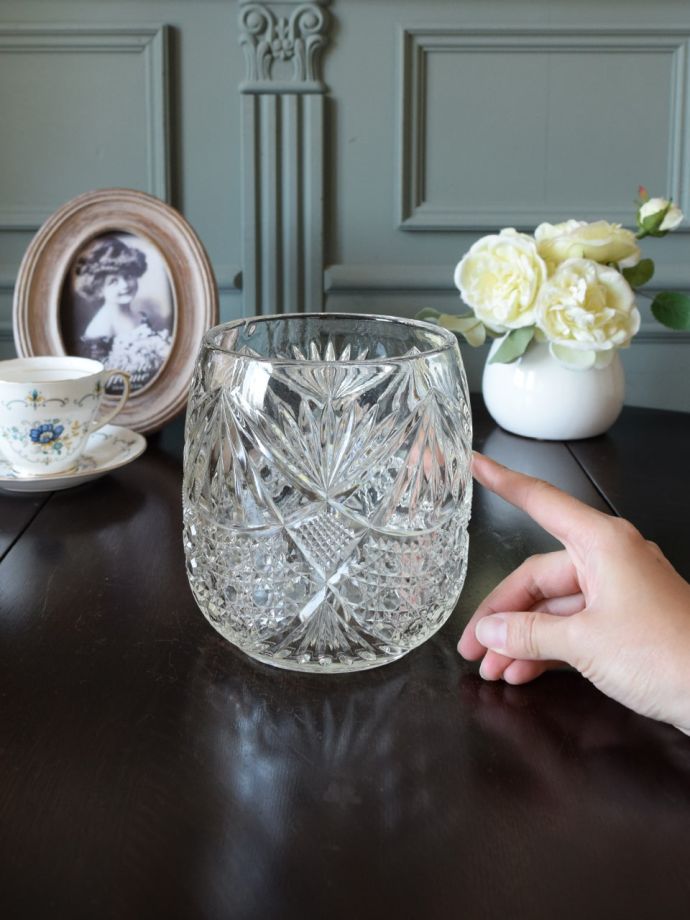 アンティークのガラス雑貨