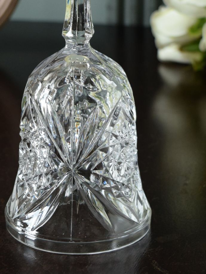 アンティークガラスのベル