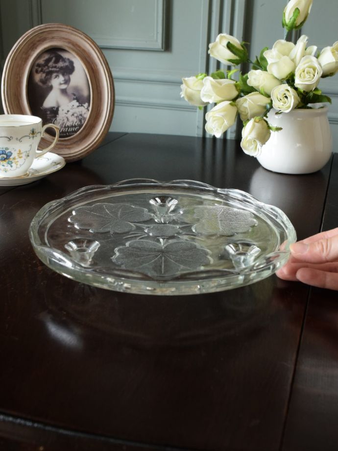 アンティークのガラス食器