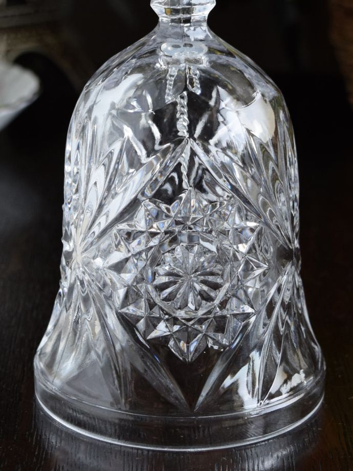 アンティークガラスのベル