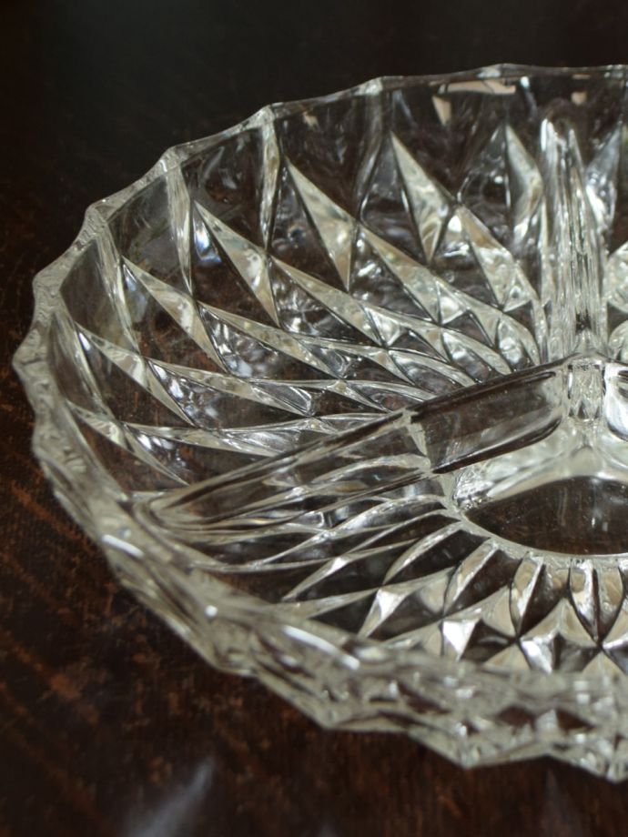 アンティークガラスの器