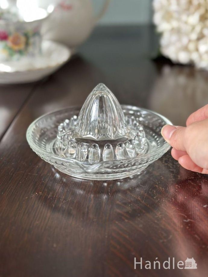 アンティークのガラス食器