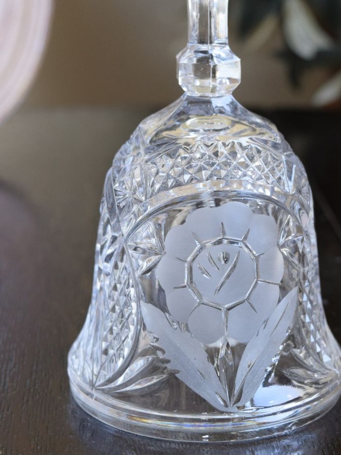 アンティークガラスのベル