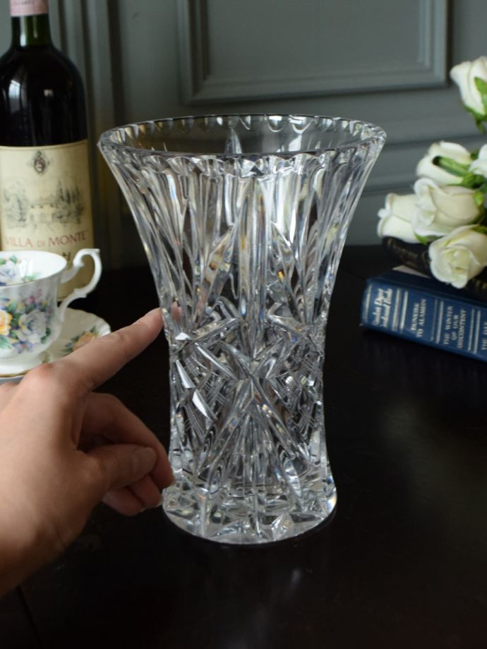 おしゃれなアンティークのガラス雑貨