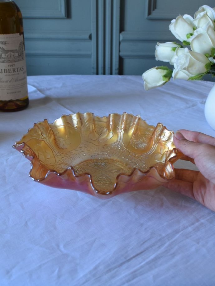 アンティークのガラス食器