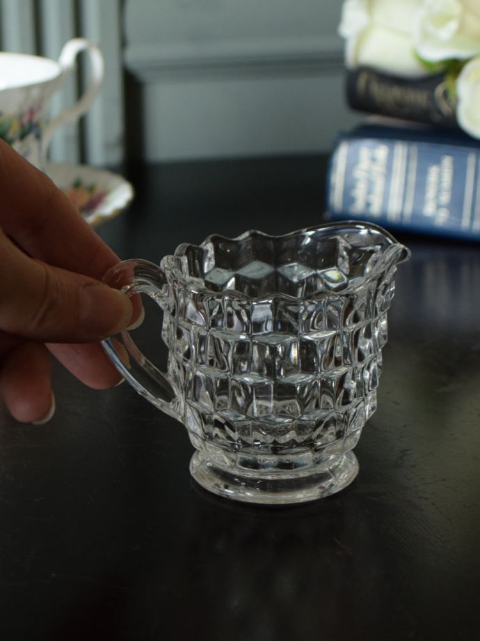 アンティークのガラス食器