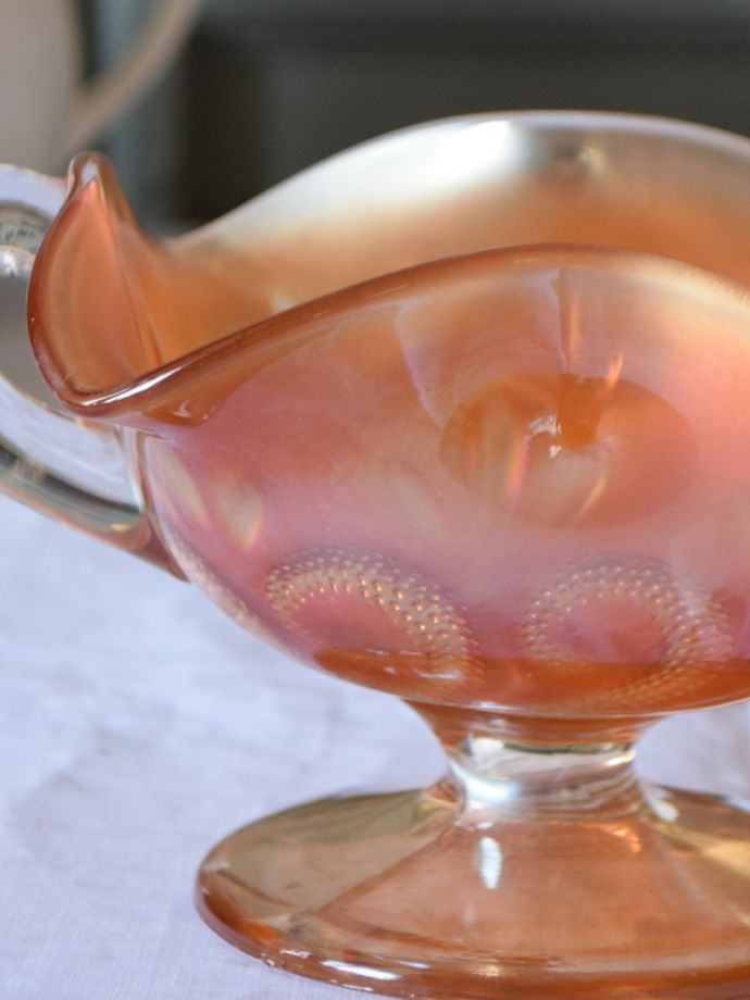 アンティークガラスの器