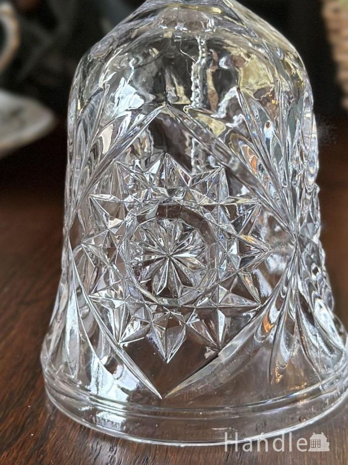 アンティークガラスのベル