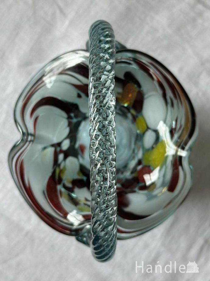 おしゃれなガラスのバスケット