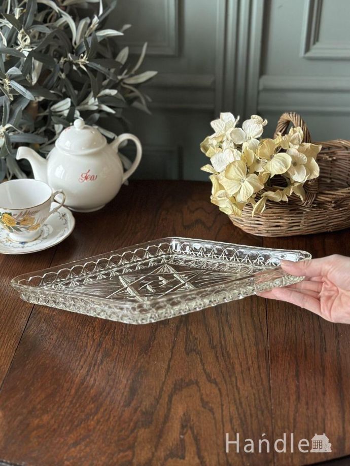 アンティークのガラス雑貨