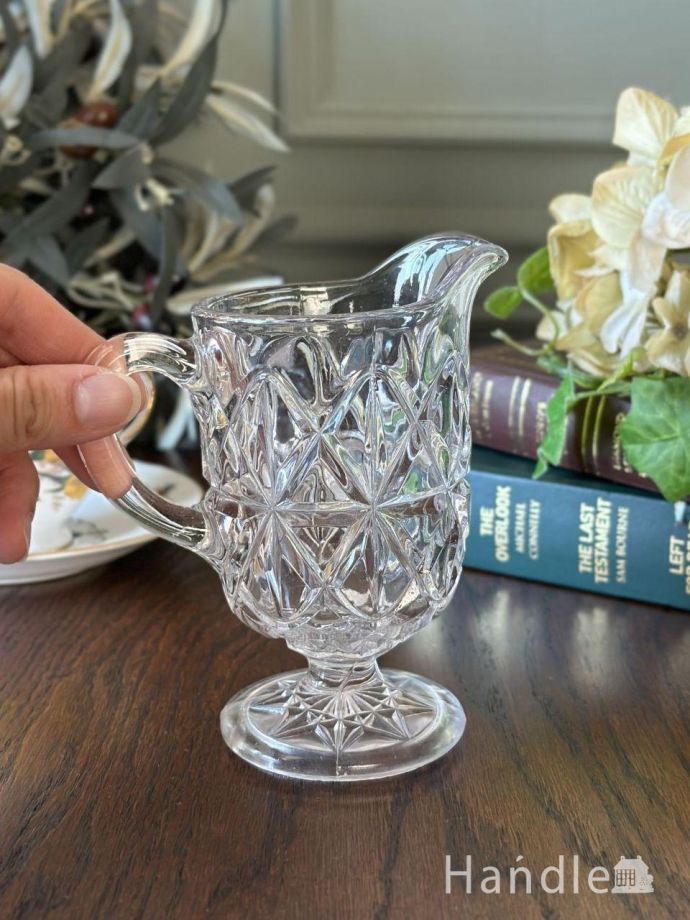 アンティークのガラス食器