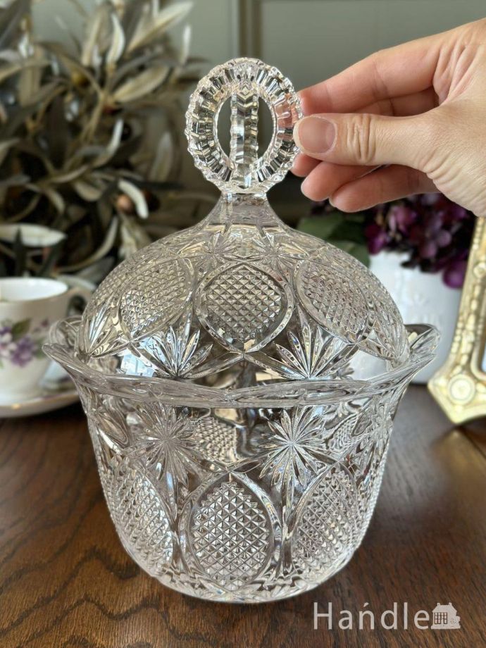 アンティークのガラス雑貨