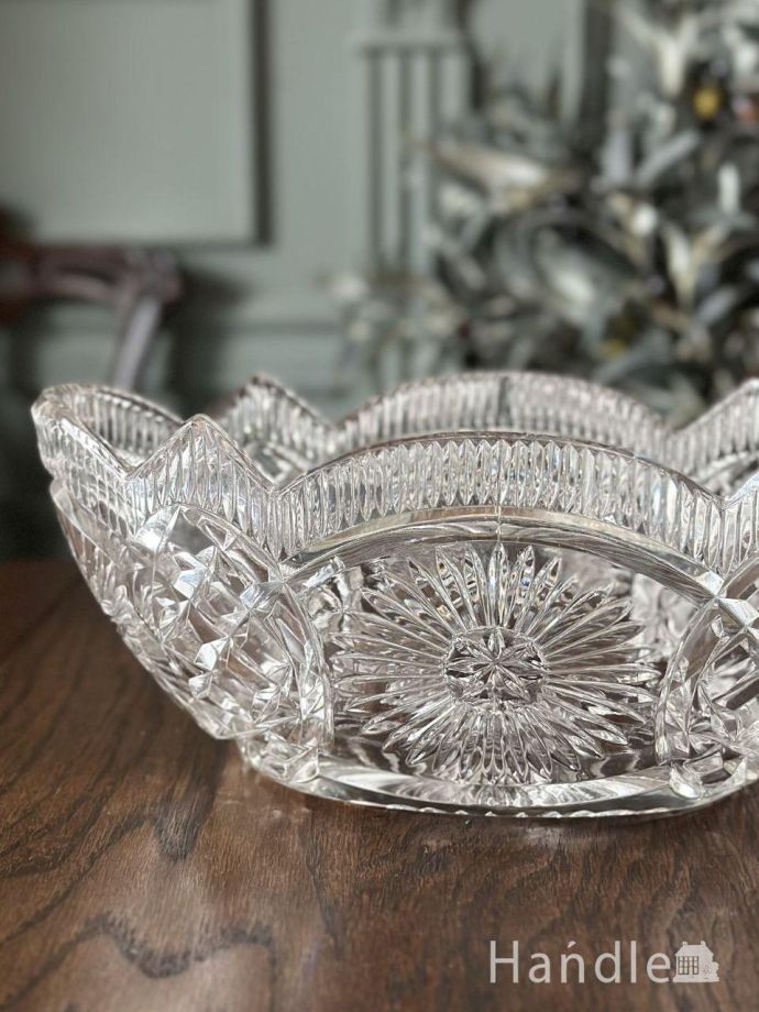 アンティークガラスの食器