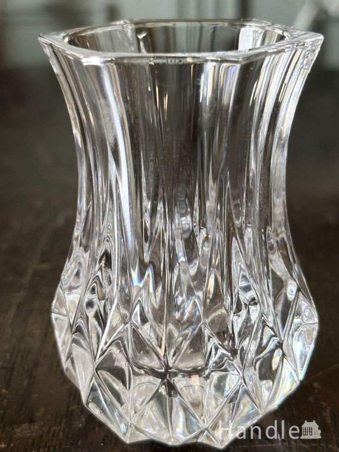 アンティークガラスの小さな花器