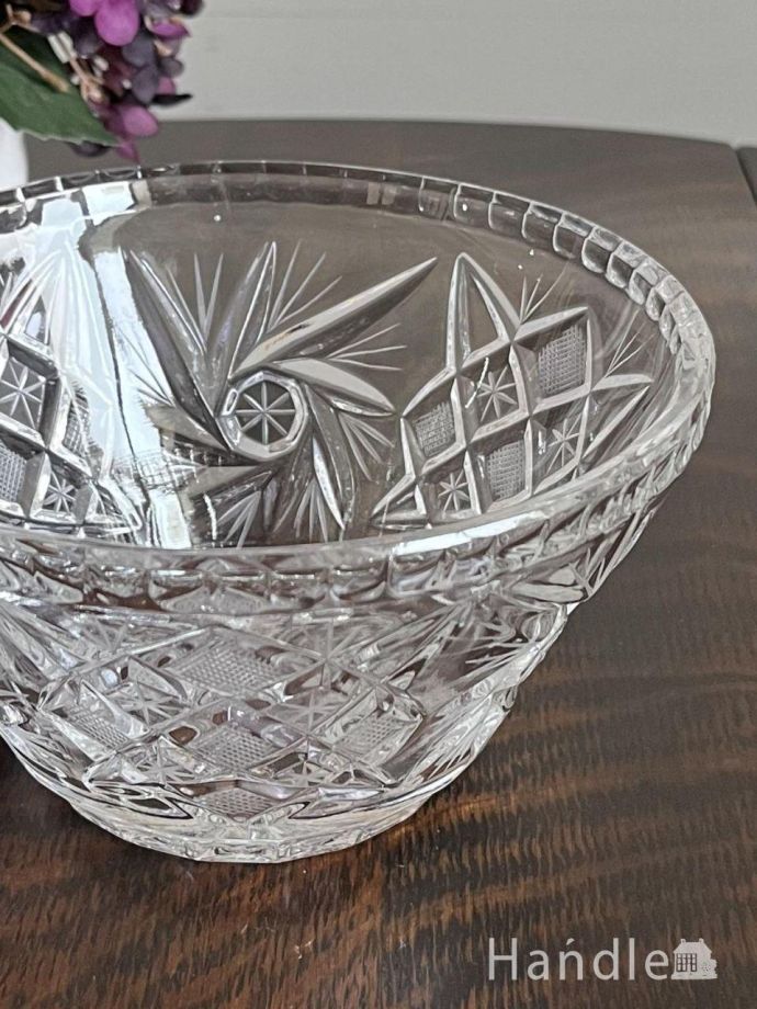 アンティークガラスの食器