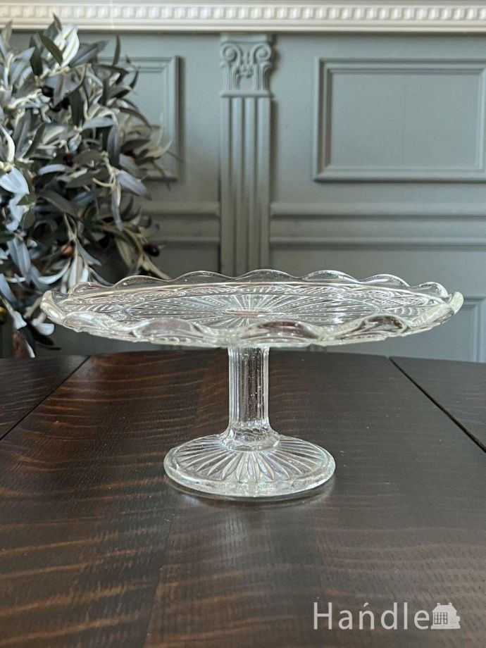 アンティークのガラス食器