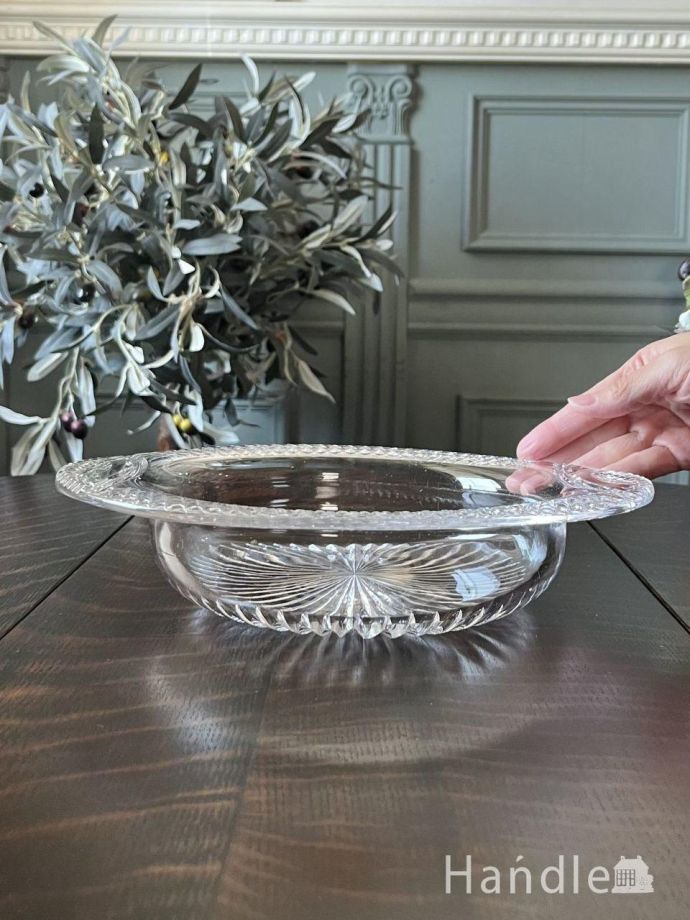 アンティークのガラス食器