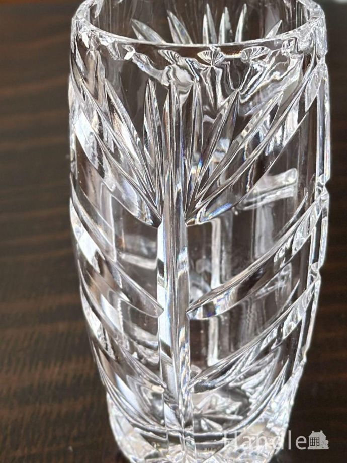 アンティークガラスの花器