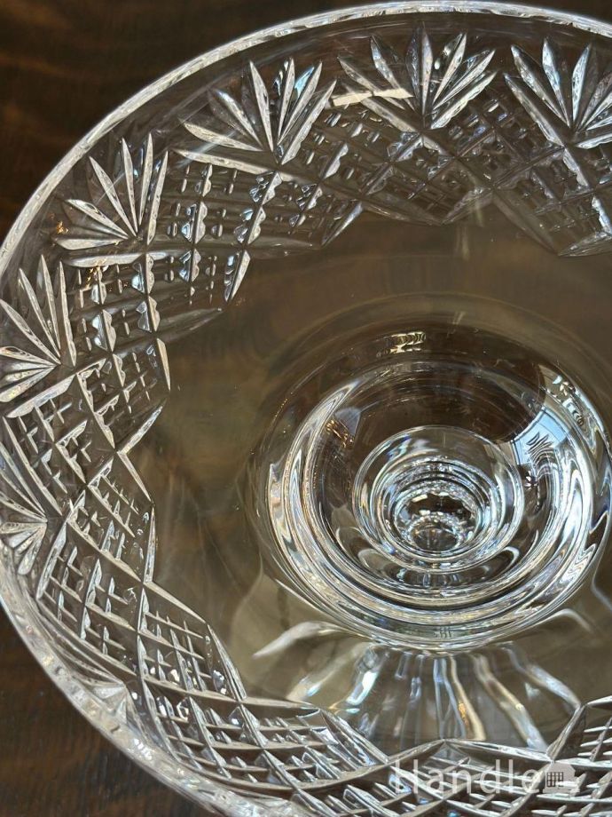 アンティークガラスの器