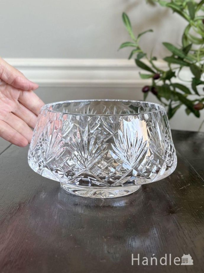 アンティークのガラス食器