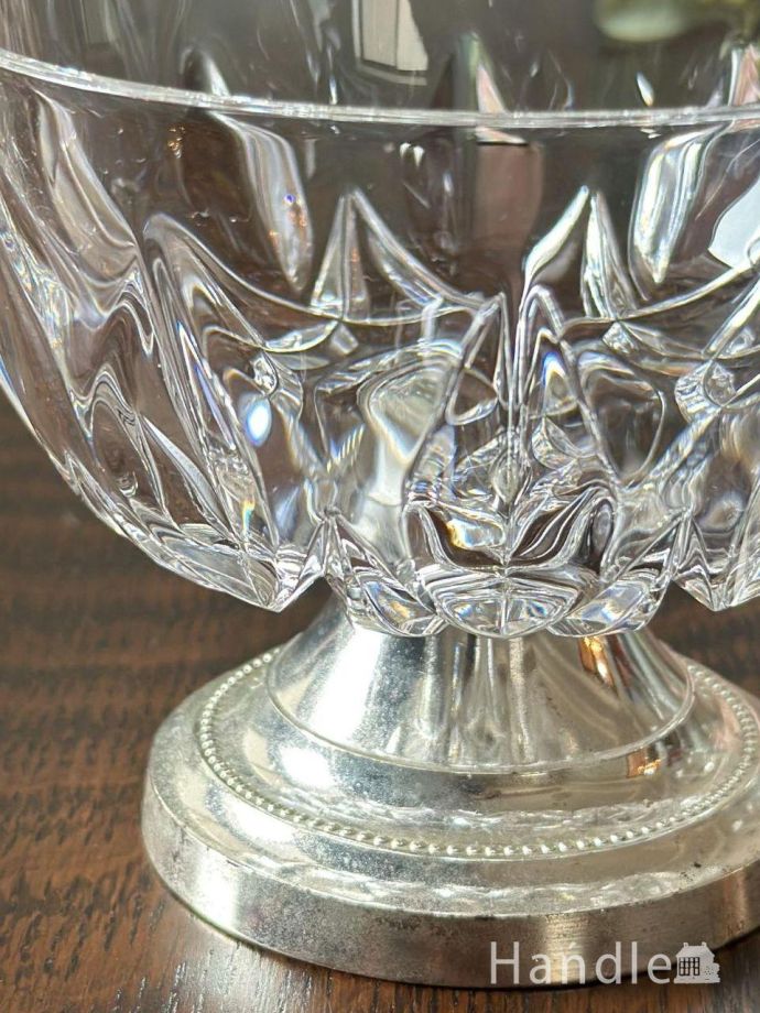 アンティークガラスの器